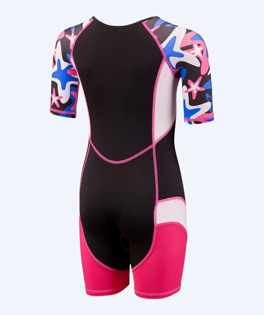 Beco neopren våddragt til børn - Shorty - Pink