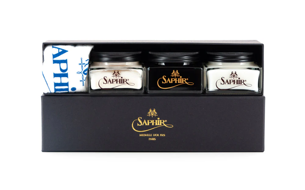 SAPHIR - COFFRET MACARON NOIR