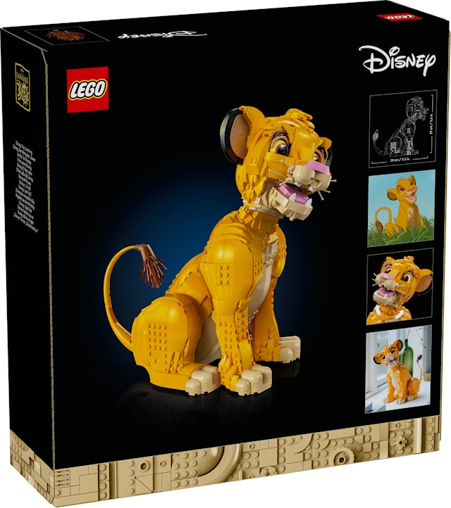 Løvenes konge, Simba, som ung LEGO® Disney Classic (43247)