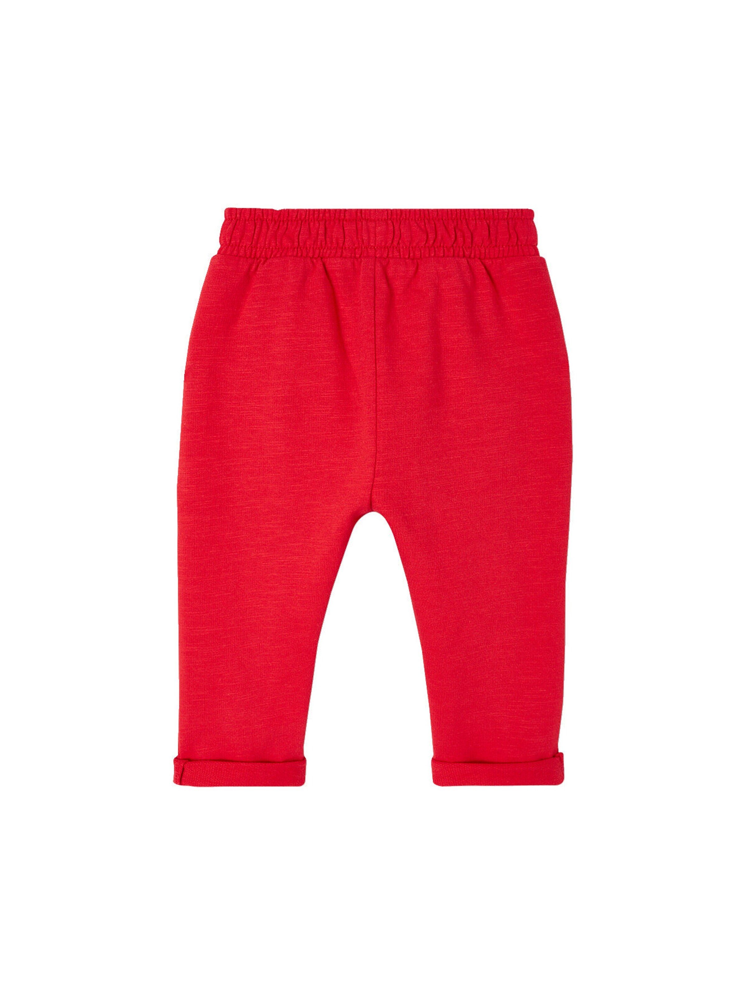 Vertbaudet Sweathose für Jungen Baby BASIC rot