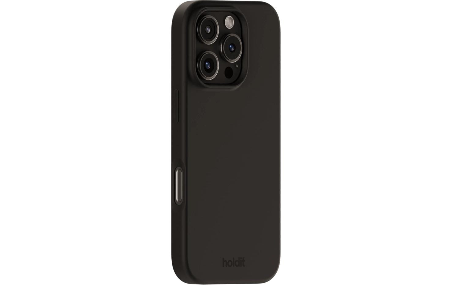 Back Cover Silicone iPhone 16 Pro SchwarzSchutzhülle für das Apple iPhone 16 Pro