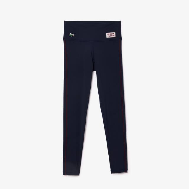 Legging Sport extensible absorbant Pantalons de survêtement - Bleu - Lacoste - Femme