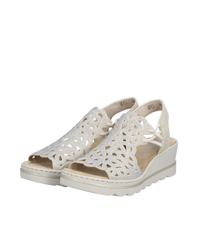 Rieker Dame sandal - beige