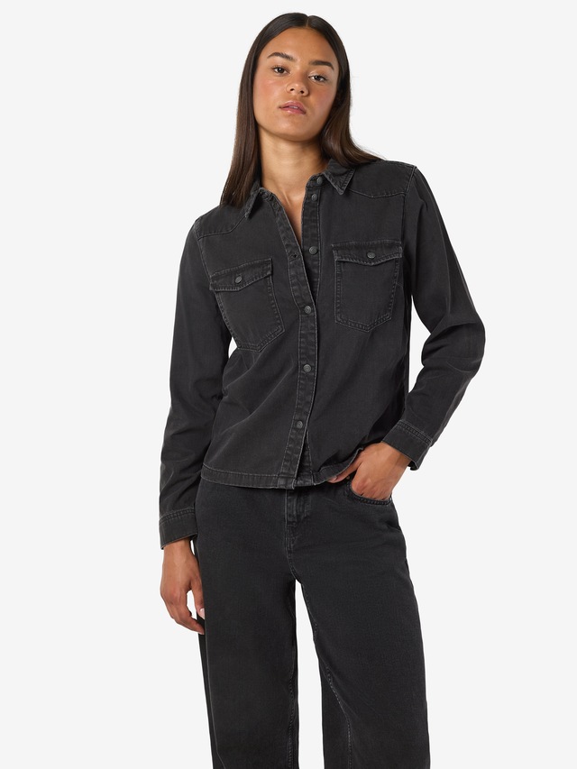 Noisy may Jeansbluse »NMNEW SIGNE L/S DENIM SHIRT VI001BL NOOS«