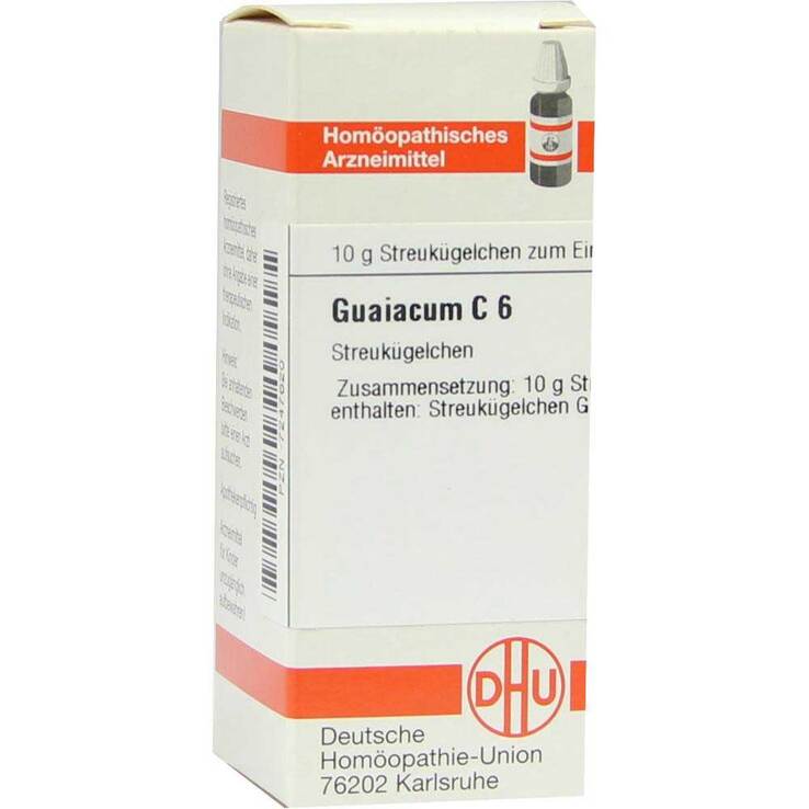 DHU Guaiacum C 6 Globuli, 10 g