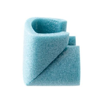 Antalis - Profilé en mousse en forme de U - protège-coin - 2,4 x 3,5 x 10 cm - polyéthylène recyclé - bleu