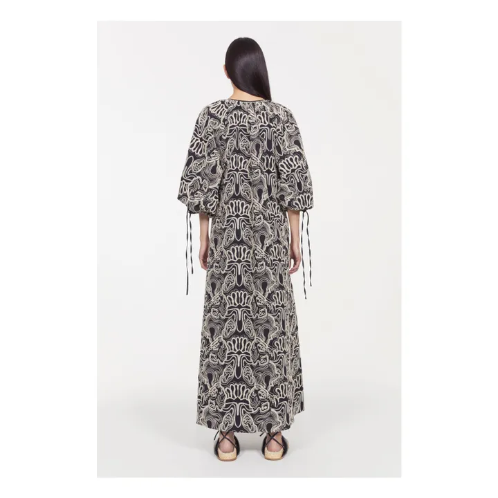 Rodebjer Robe Lacets Galaxy | Noir