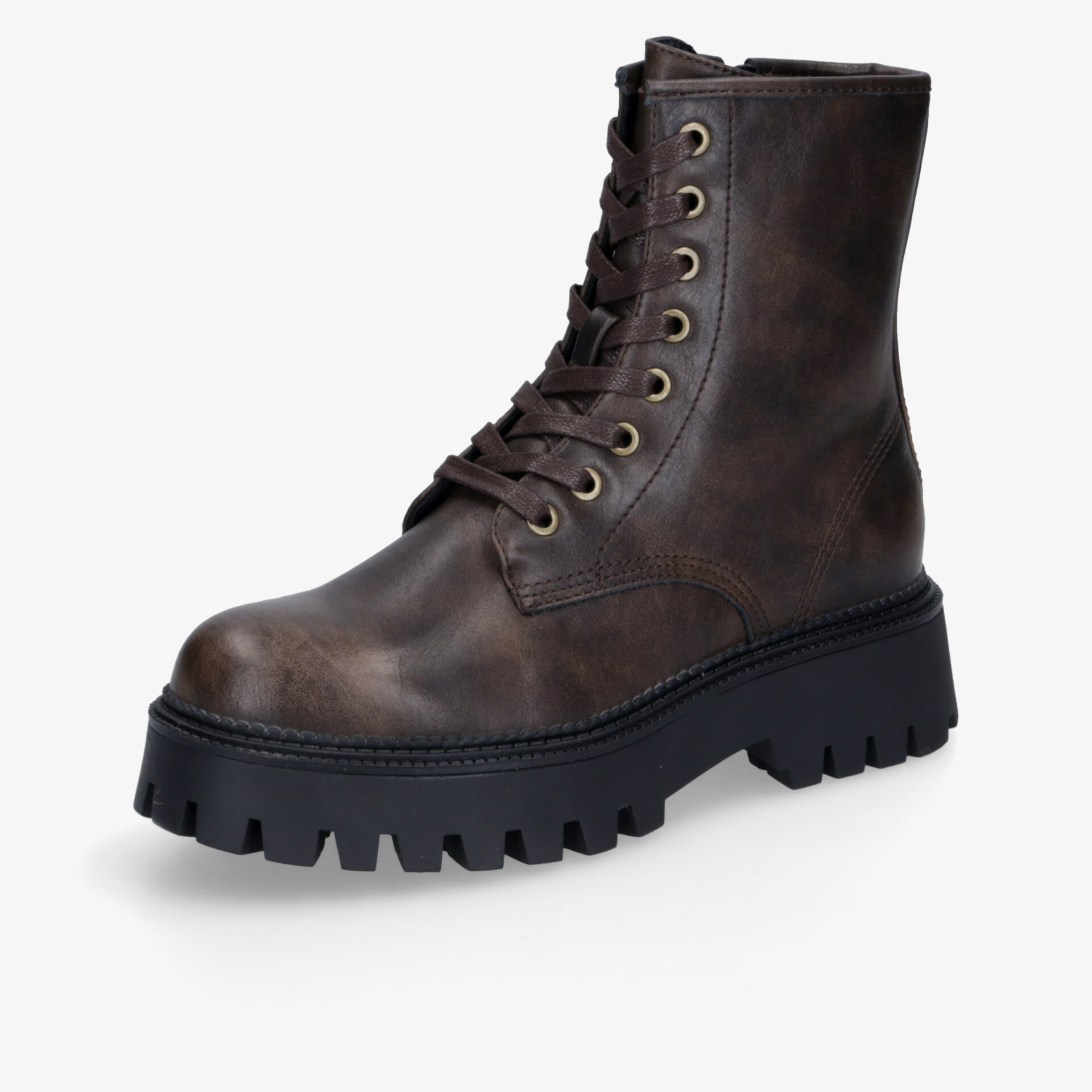 street shoes Damen Schnürstiefeletten braun