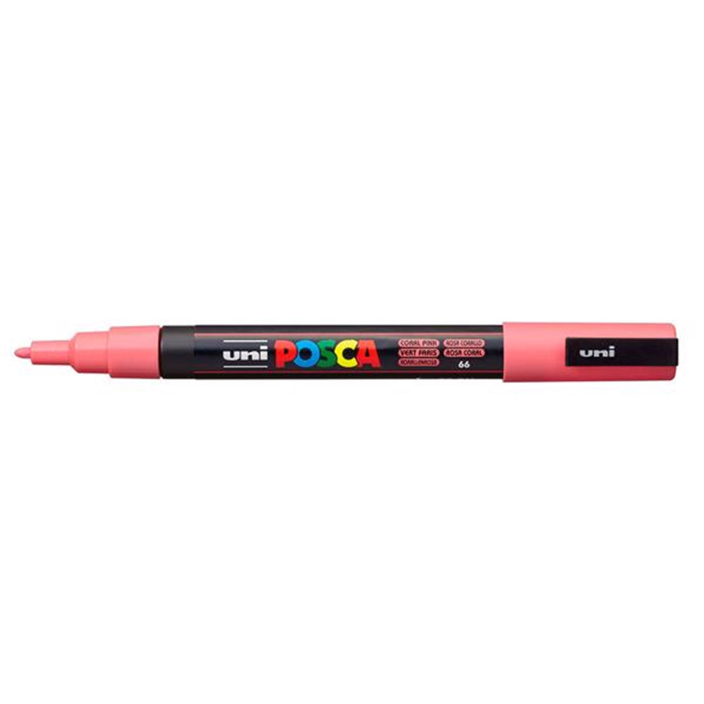 Køb Posca Uni Marker PC-3M Coral Pink