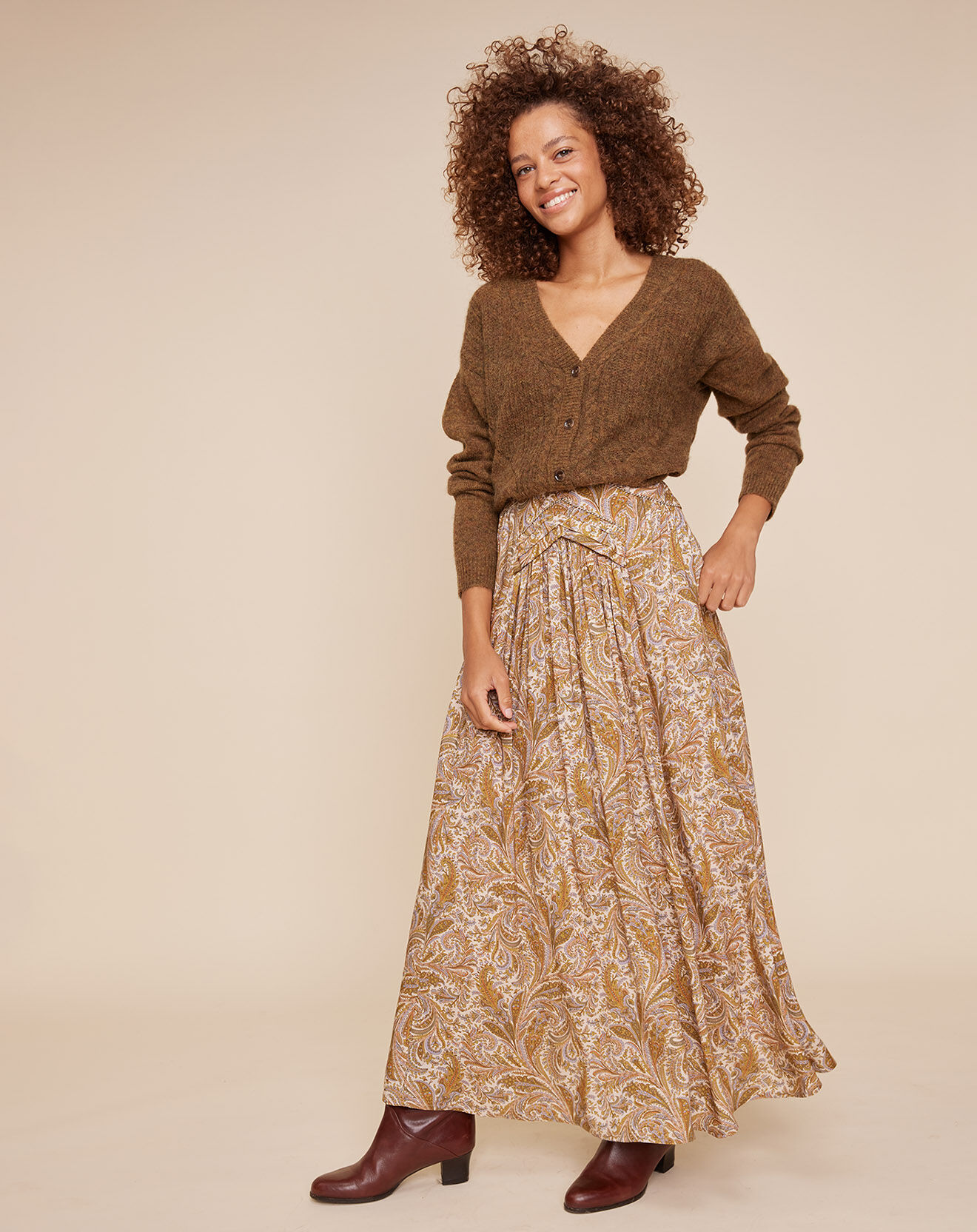 Louizon Jupe Nolucia beige