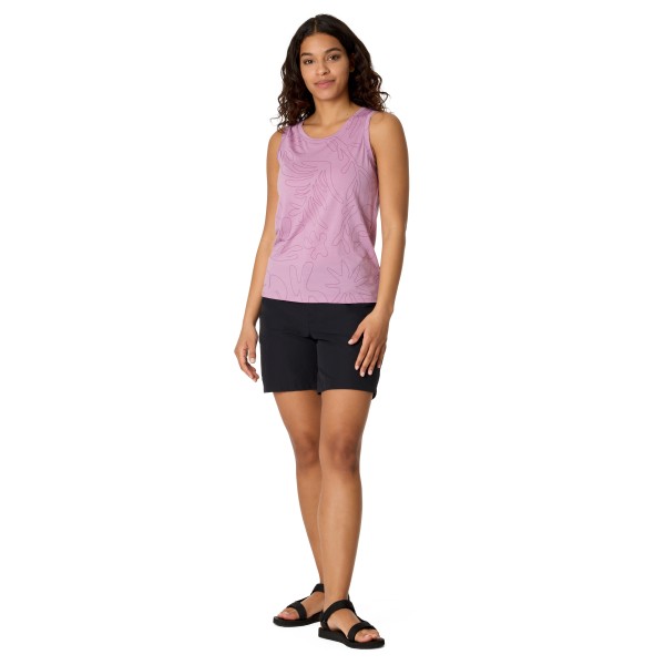 Stoic - Women's Merino155 LaholmSt. Print Tank Flowers - Haut en mérinos