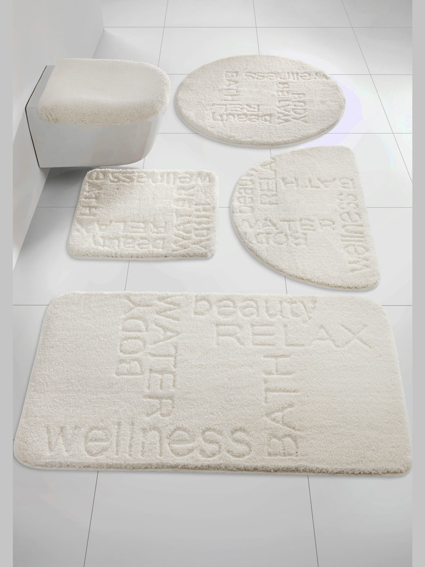 Tapis de bain polyester doux