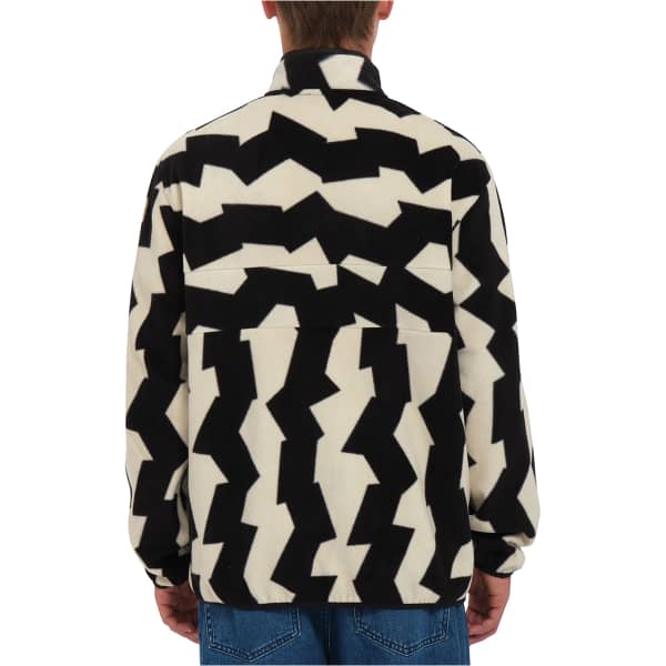 Sweat polaire snowboard VOLCOM ERROR92 MOCK NECK DIRTY WHITE