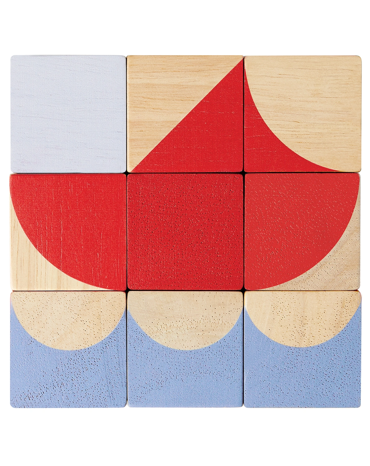 Würfelpuzzle GEO Teile