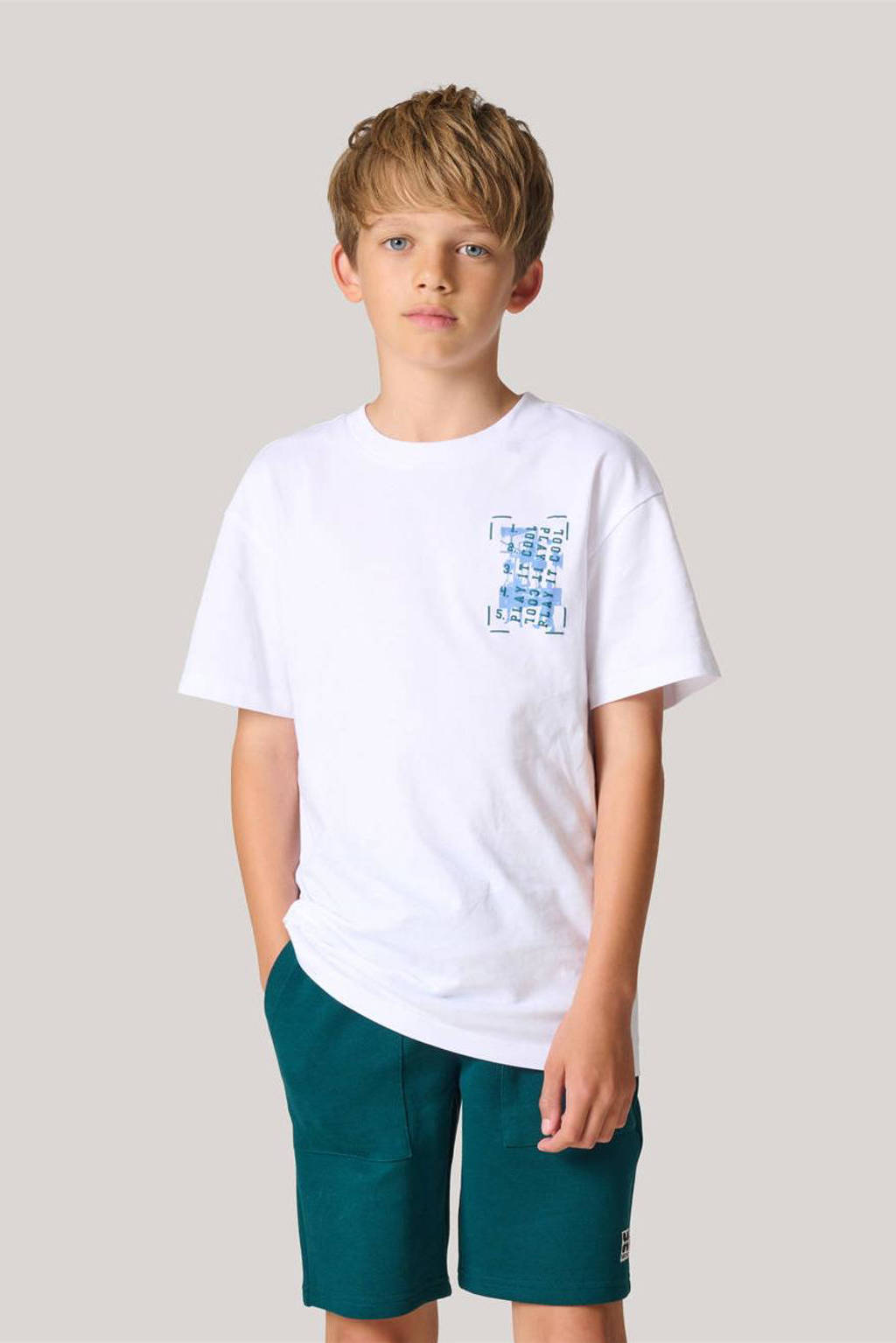Shoeby T-shirt met backprint wit