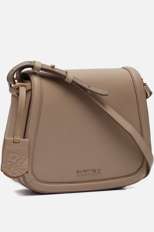 Burkely Beloved Bailey Satchel Bag grijs Leer