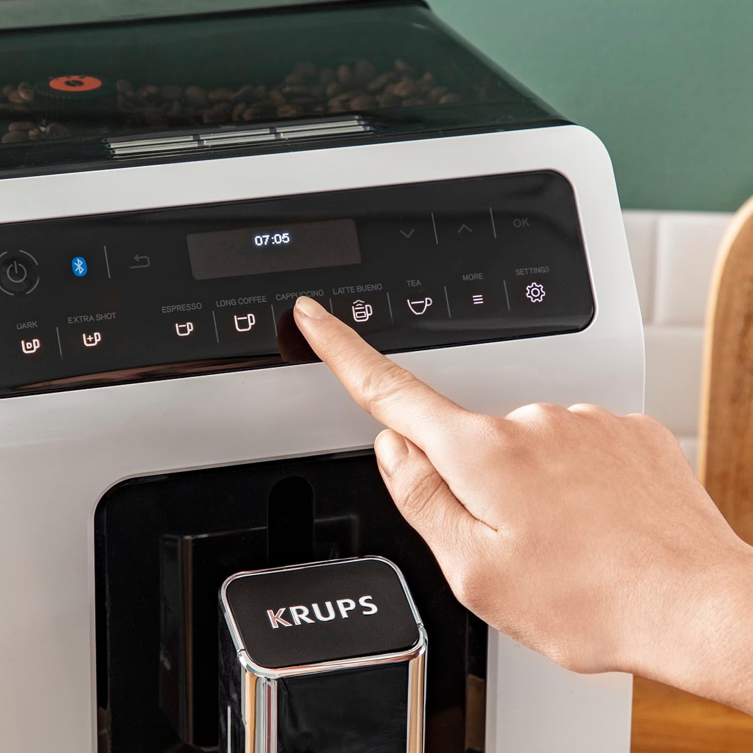 KRUPS Evidence Espresso-Vollautomat - One-Touch Cappuccino