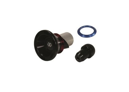 Kit Protection complet Gilles fourche et bras oscillant (axe de roue) GTA noir/rouge