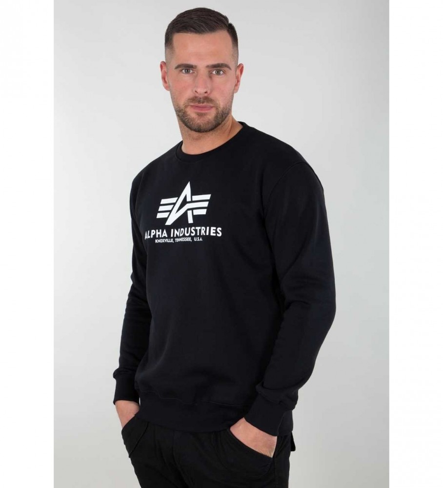 Camisa da ALPHA INDUSTRIES com logotipo preto
