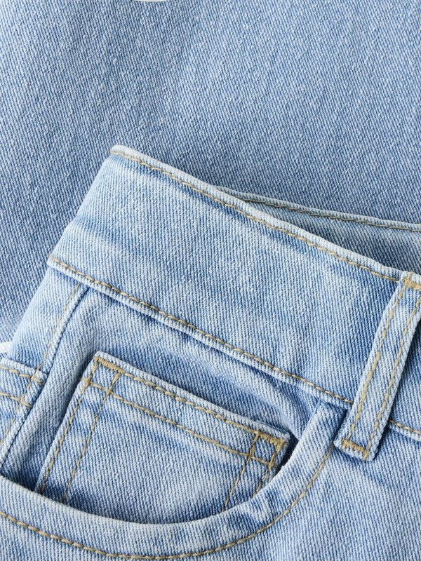 NAME IT - NMFROSE WIDE JEANS - Meisjes - Jeans - Maat 80