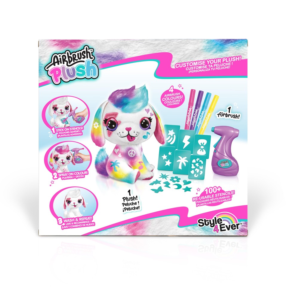 Airbrush Plush - Hundehvalp