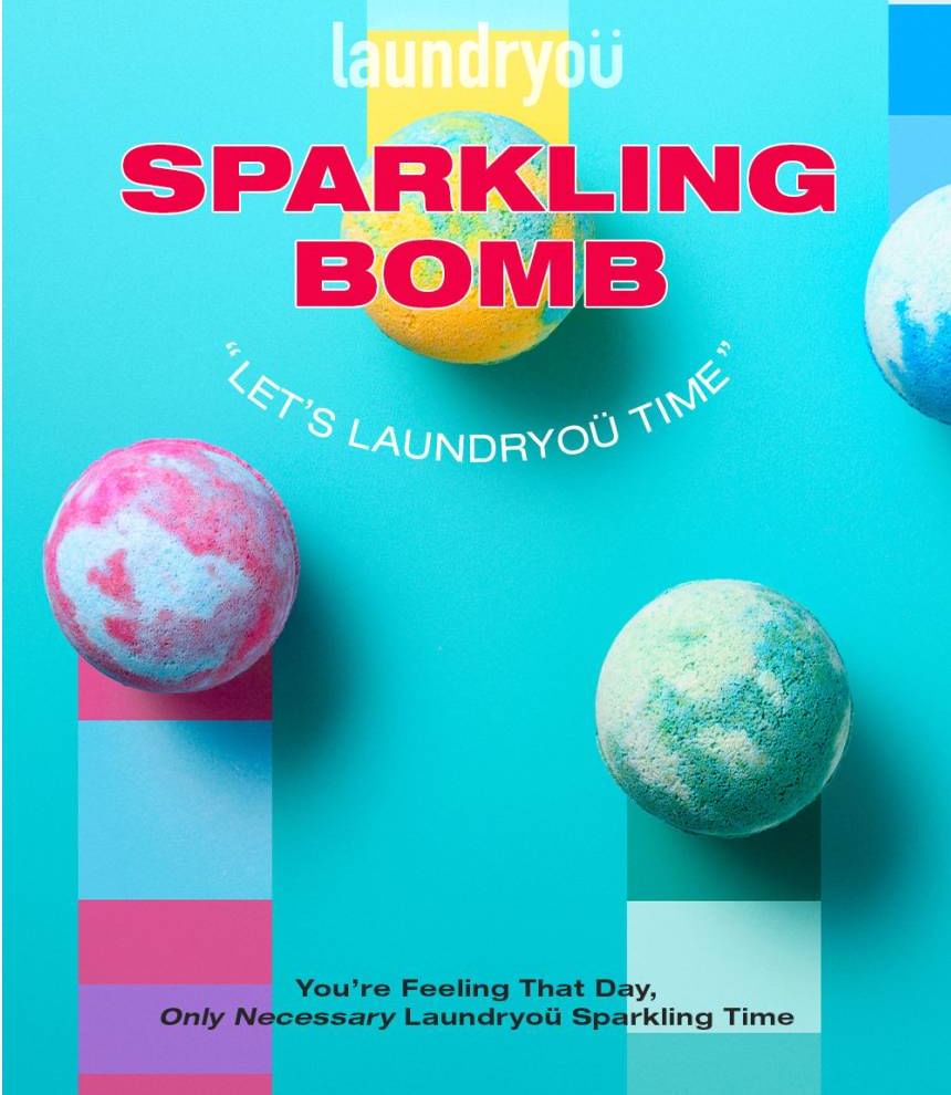 laundryou - Sparkling Bomb - 4 Types