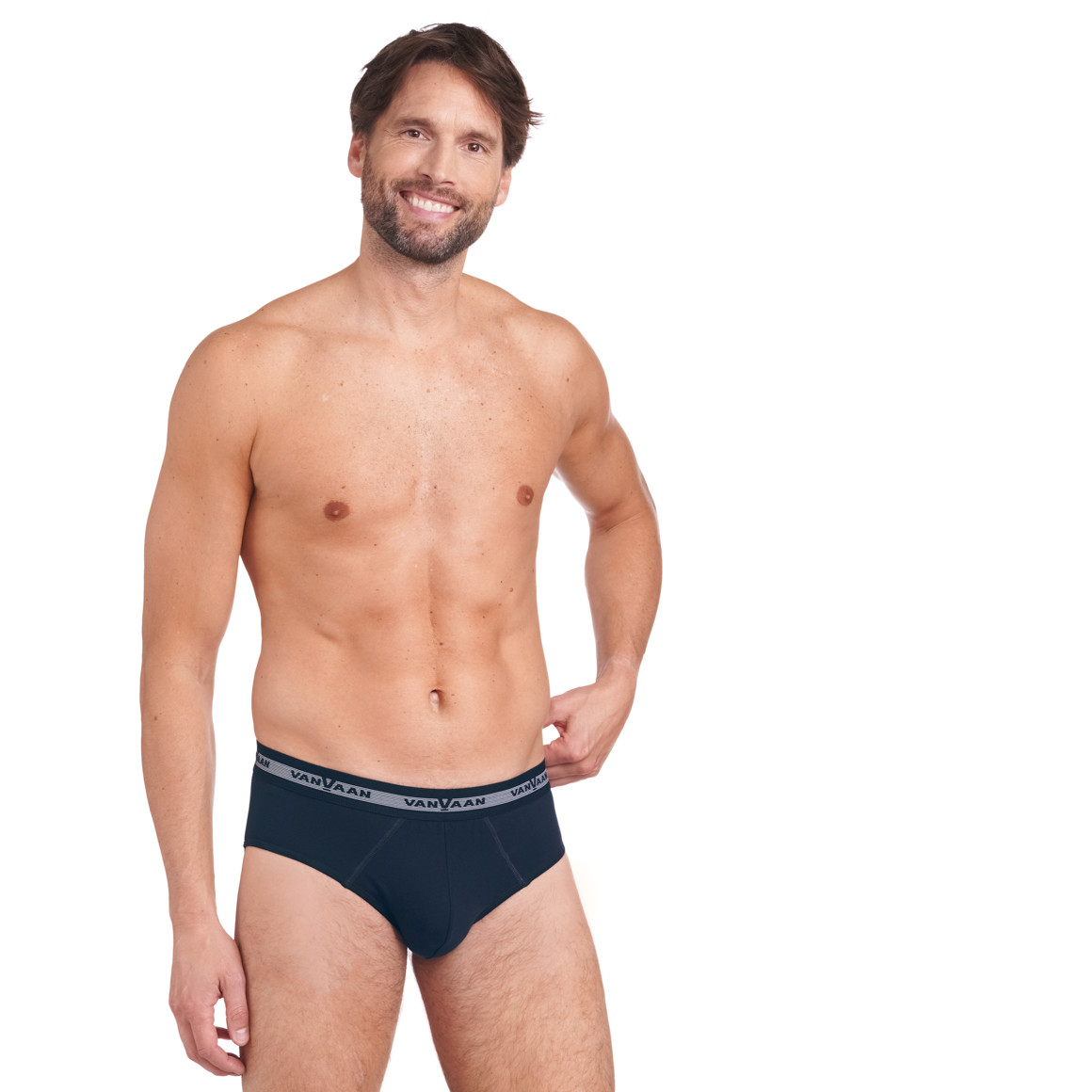 VanVaan 3 Herren Slips im Set dunkelblau