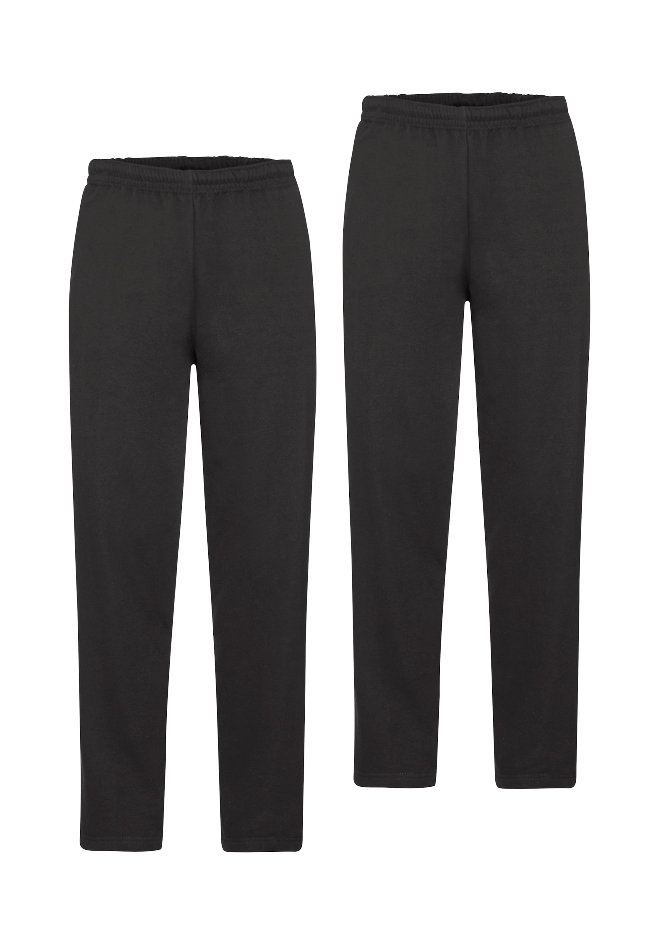 Fruit of the Loom Sweathose  Jogger mit offenem Beinabschluss