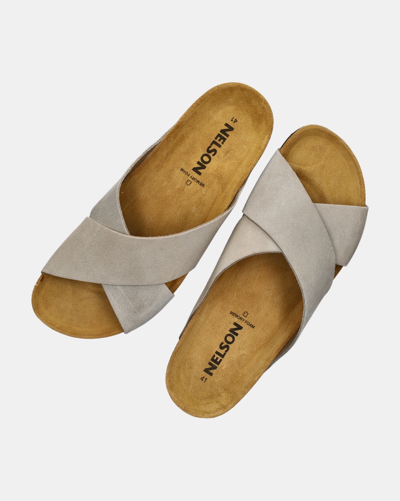 Nelson Slippers  - beige