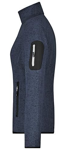 KANUMERA - VESTE POLAIRE TRICOTEE SS CAPUCHE HIPPOCAMPE FEMME