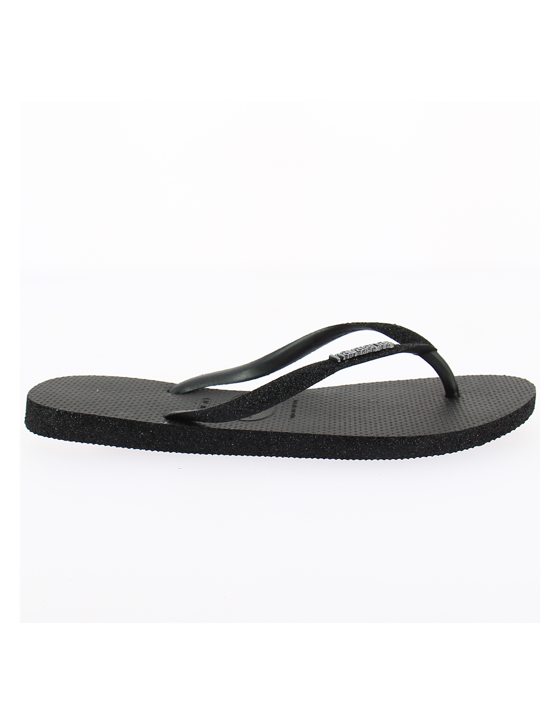 havaianas tongs femme slim sparkle II noir