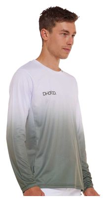 Maillot Manches Longues Dharco Gravity Gris/Blanc