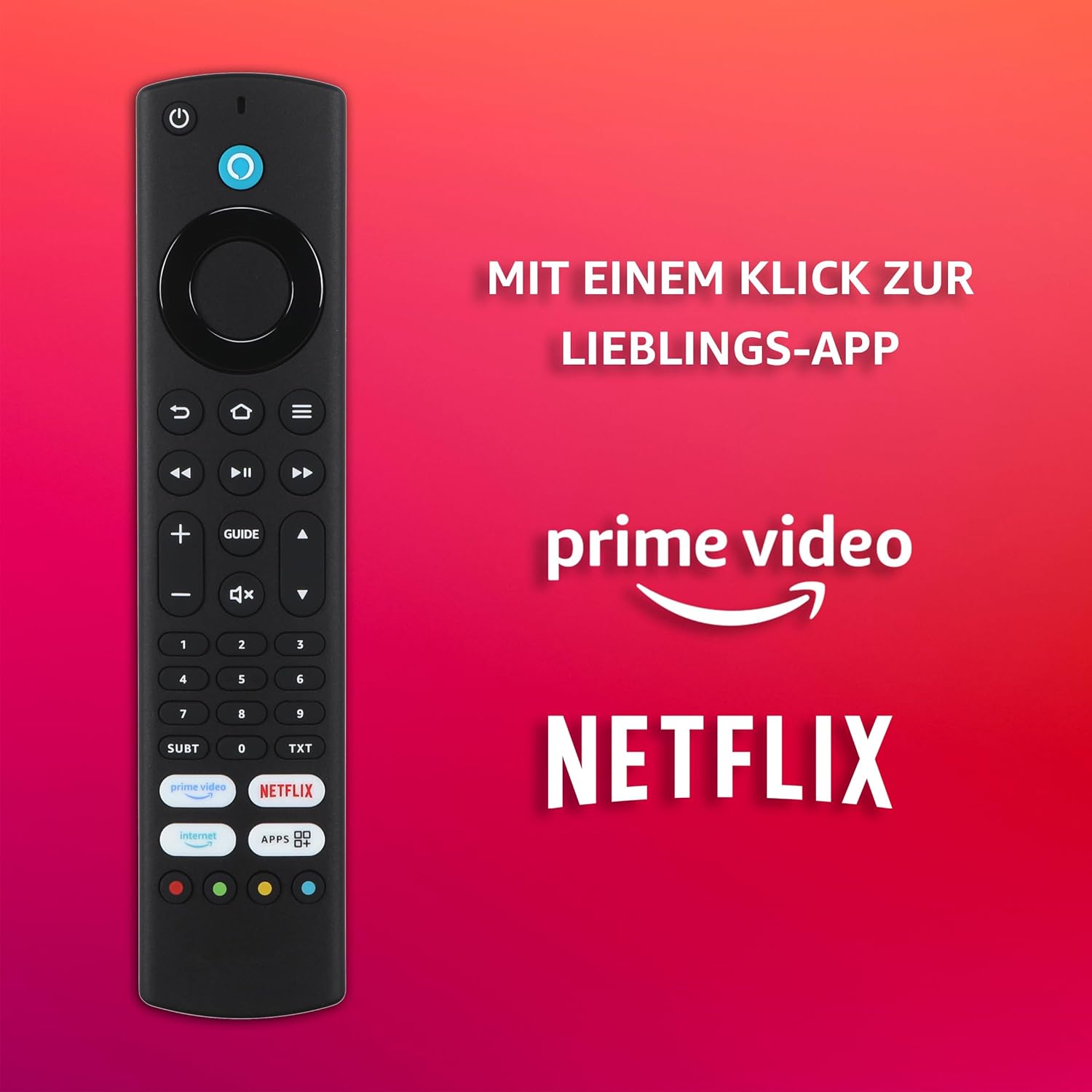 Telefunken 43 Zoll Fernseher Fire TV (4K UHD Smart TV, HDR Dolby Vision, Dolby Atmos, Triple-Tuner)