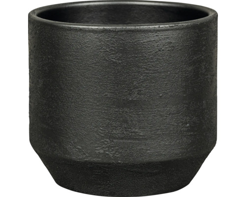 Bloempot Passion for Pottery steengoed 20 x 20 x 18 cm zwart
