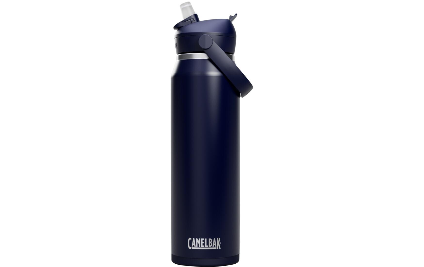 Thermosflasche Thrive Flip Straw V.I. 1000 ml, NavyDer mobile Getränkeschutz