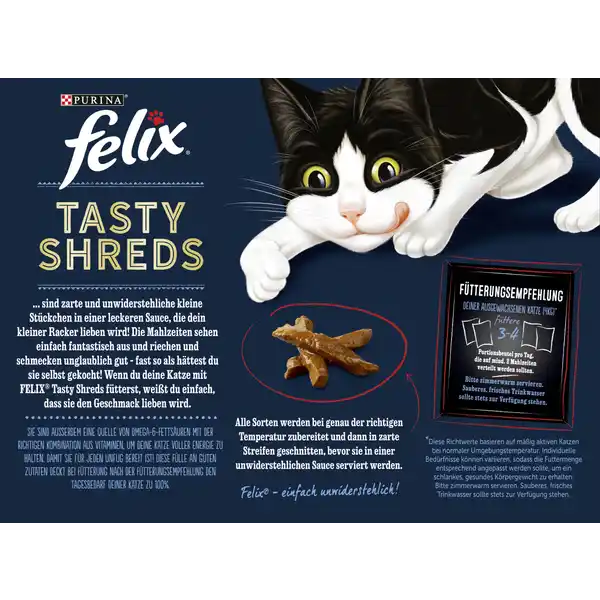 FELIX Tasty Shreds Geschmacksvielfalt vom Land