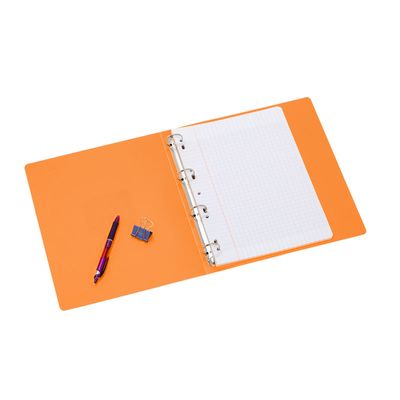 Viquel Happy Fluo - Classeur 4 anneaux - Dos 35 mm - A4 - pour 250 feuilles - disponible dans différentes couleurs