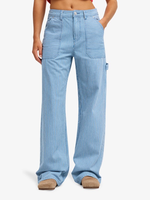 Howlin Rails Jeans à taille haute Blanc Femme