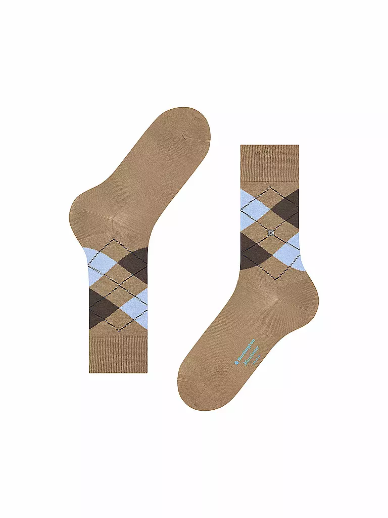 BURLINGTON Herren Socken 40-46 MANCHESTER beige beige