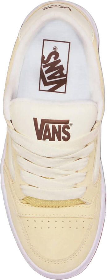 VANS Hylande suede sneakers lichtgeel wit