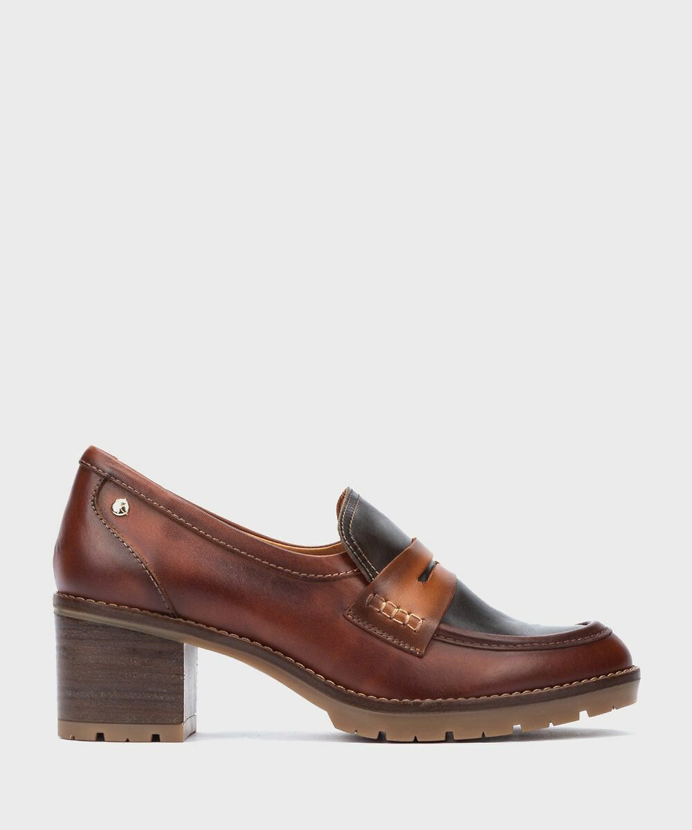 PIKOLINOS<br>Aprenda mocassins com salto Llanes