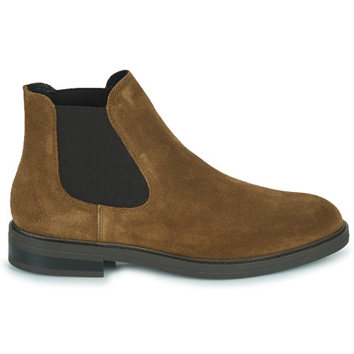 Selected - SLHBLAKE SUEDE CHELSEA BOOT Cognac
