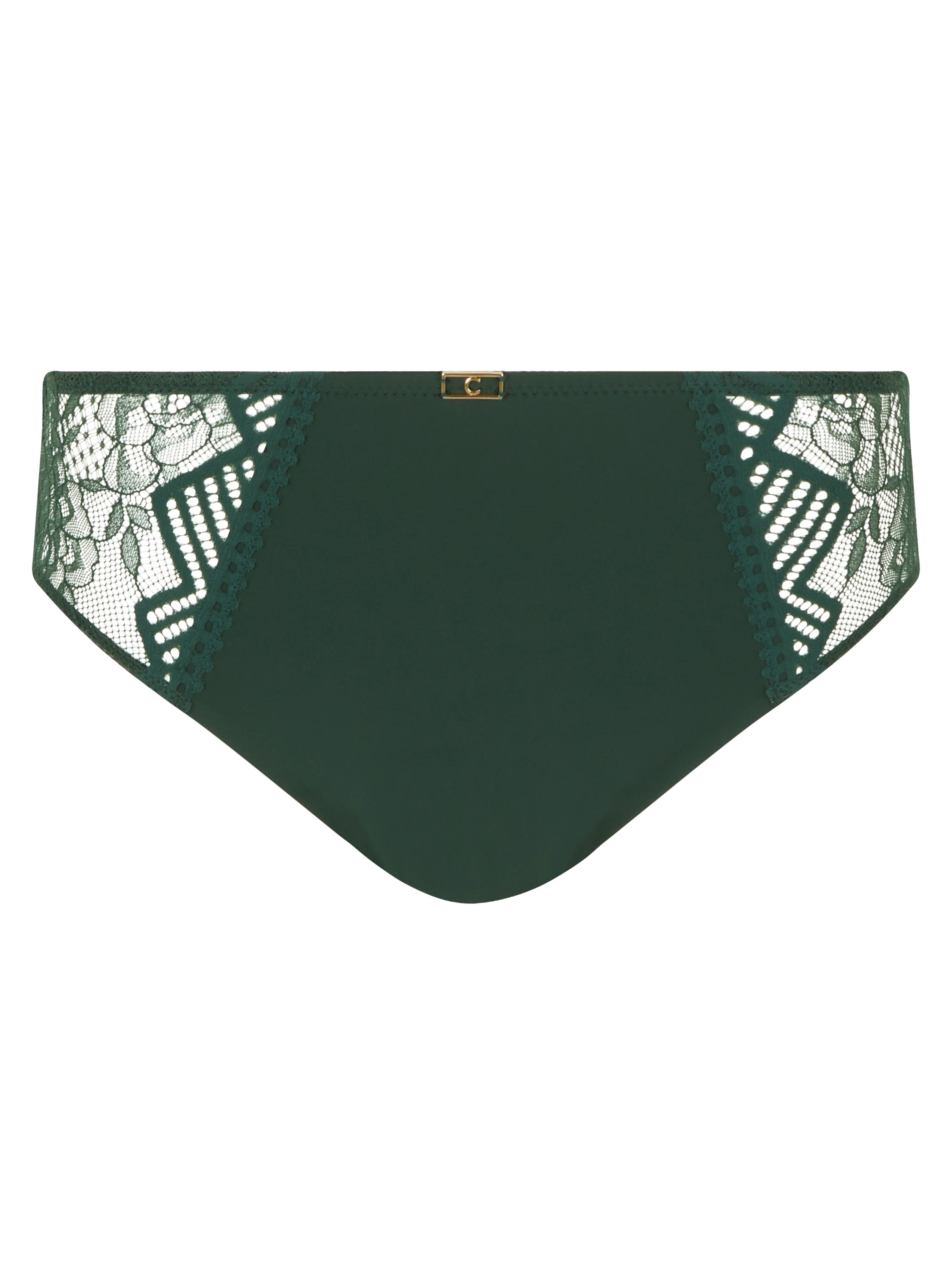 ORIGINS - Culotte taille haute en dentelle | Vert