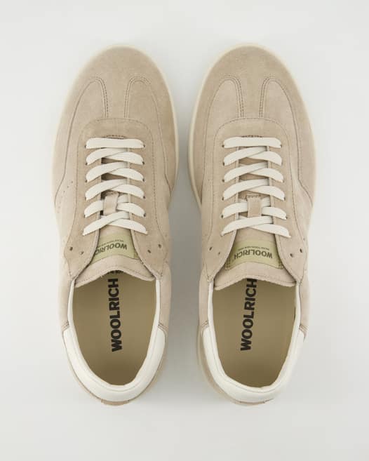 Woolrich Swing Court Sneaker in Beige