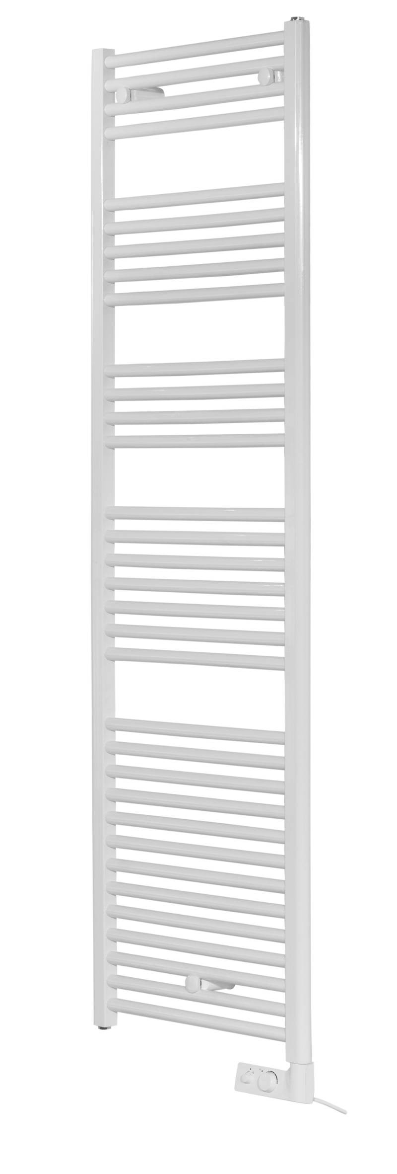 Badstuber Innsbruck elektrische handdoek radiator 170.3x55cm wit, 1000Watt
