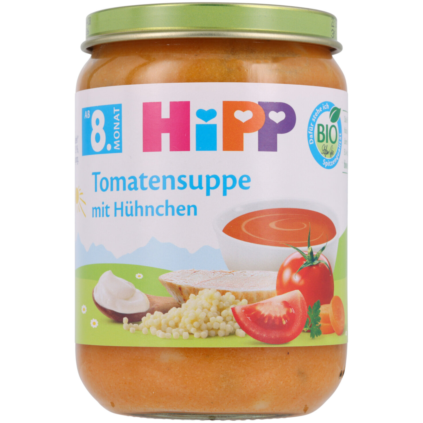 Hipp Tomatensuppe mit Hühnchen 8+ Monate