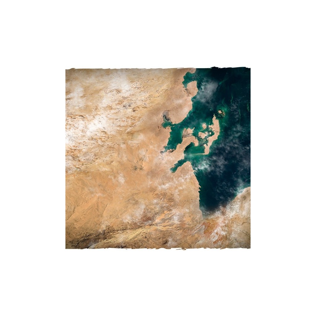 Terrain Mat Mousepad - Orbital Dunes - 120x120