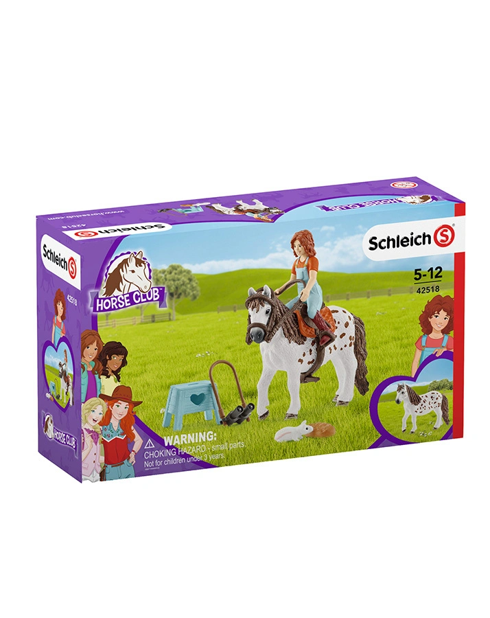 schleich® 42518 Horse Club – Mia & Spotty