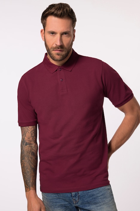 JP 1880 Poloshirt, Halbarm, Piqué, Druckknöpfe, bis 8 XL