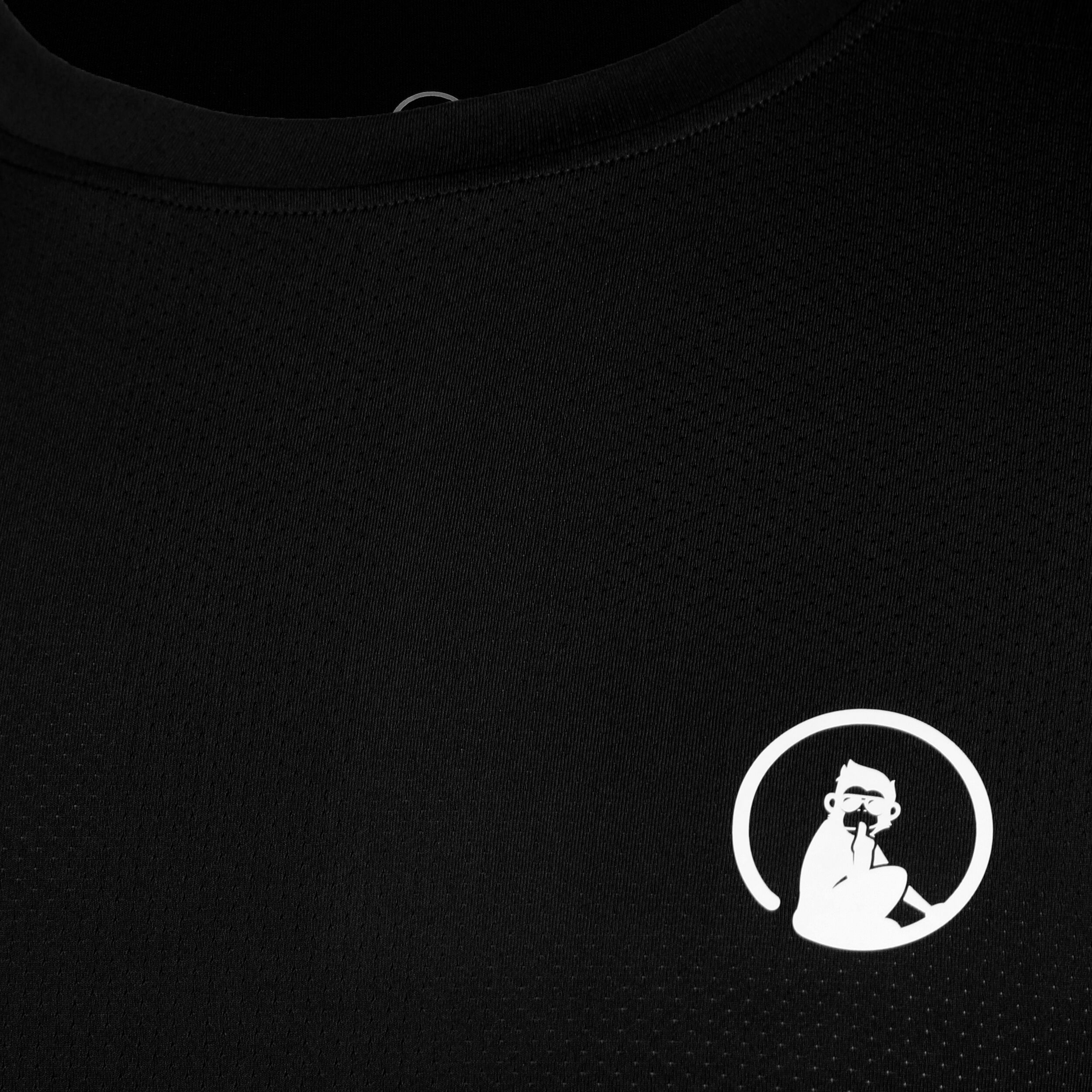 Quiet Please Receiver T-shirt Hommes - Noir